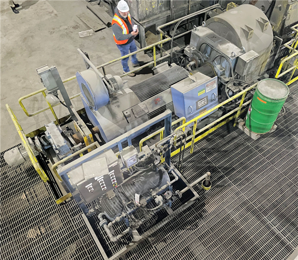 Metso 11'6" W X 22' L Ball Mill, 1100 Kw (1475 Hp))